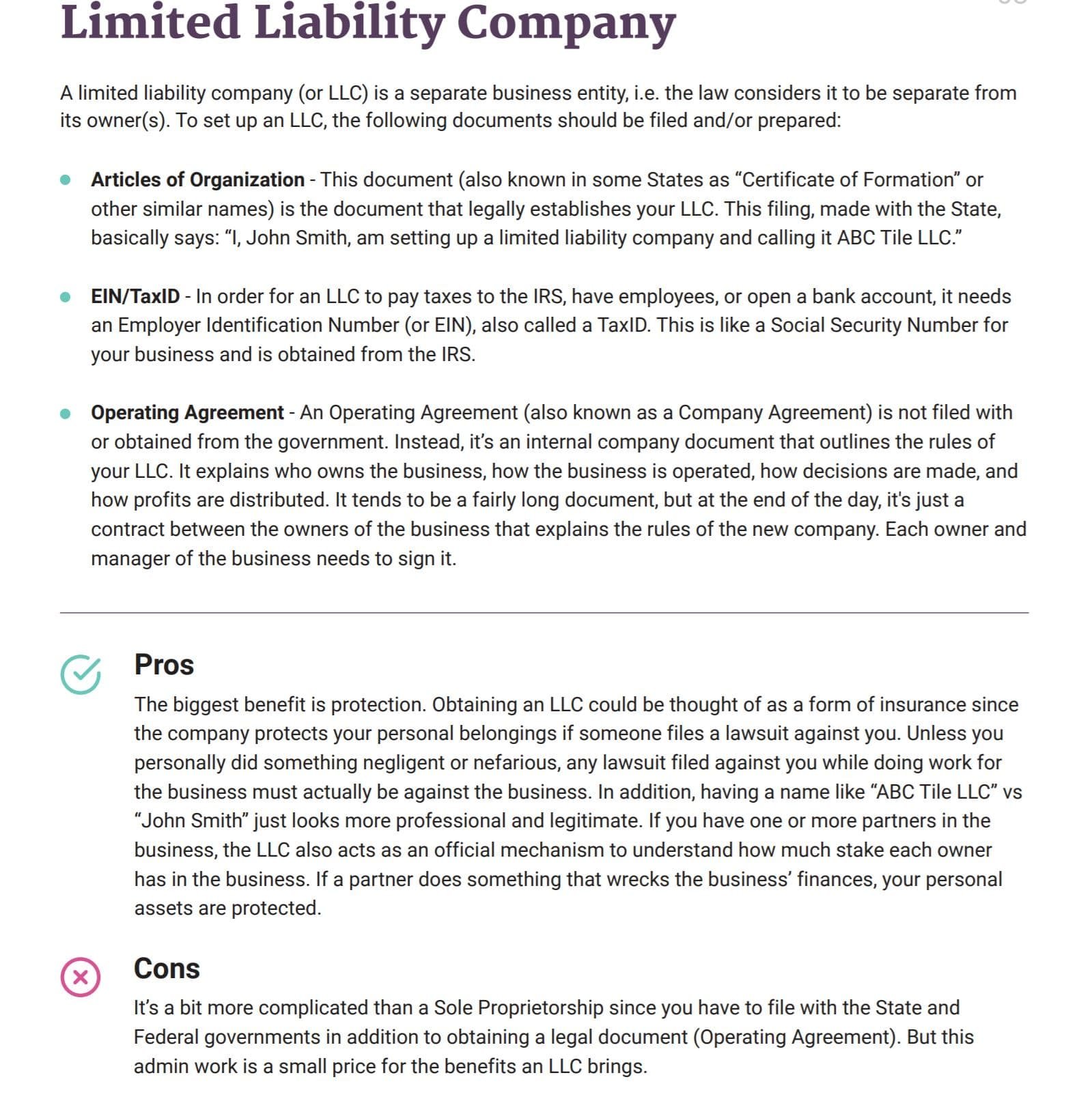 BetterLegal LLC explaination